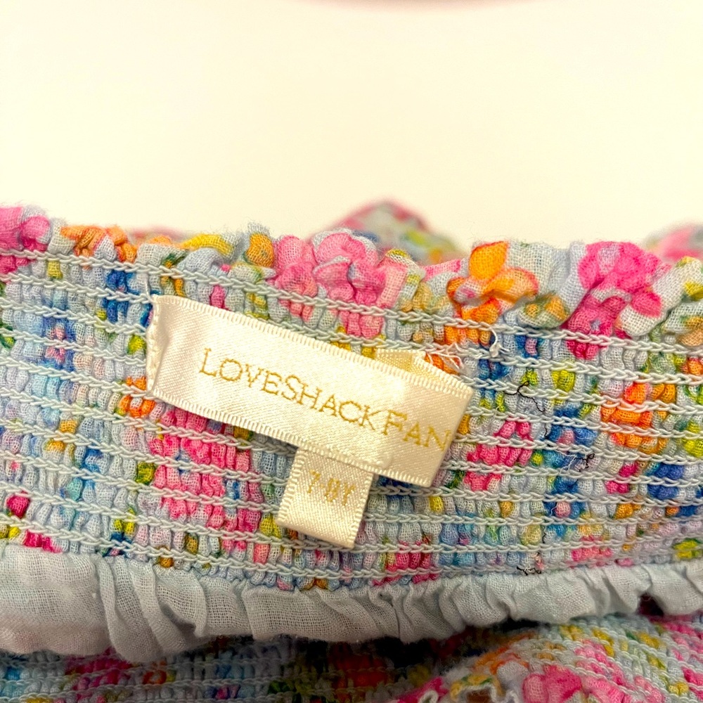 LoveShackFancy Girls size 7/8 Billie skirt